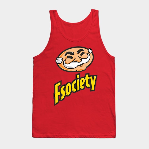 Fsociety Chips Tank Top by krisren28